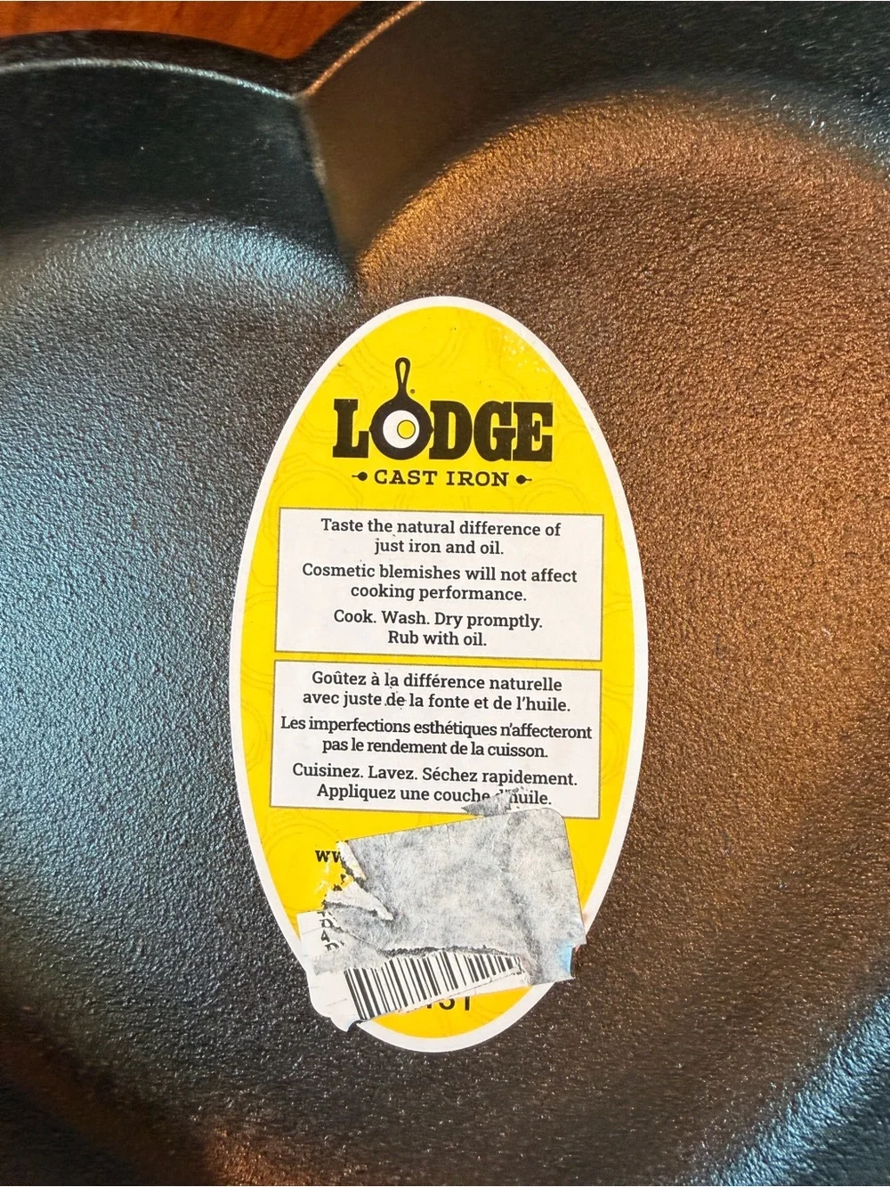 Lodge Cast Iron Heart Skillet - 9.25